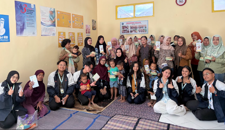 mahasiswa KKN Reguler Tim II UNDIP 20252026 ajak ibu-ibu posyandu mencegak stunting